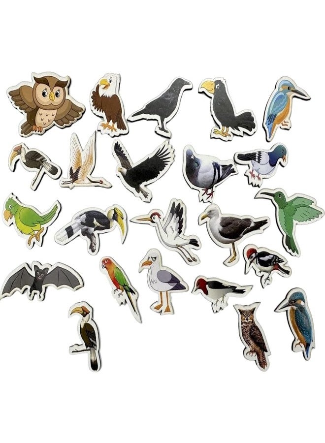 DIHAWK 100 Pieces Boho Birds Classroom Decorations Mix Cutouts Bird Bulletin Board Decorations Colorful Flowers Cut-Outs Springtime Blooms Cutouts with Glue Point Dots for Home Classroom Supplies - Image 1